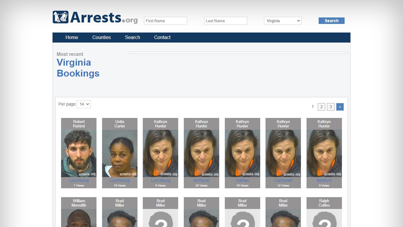 Virginia Arrests and Inmate Search